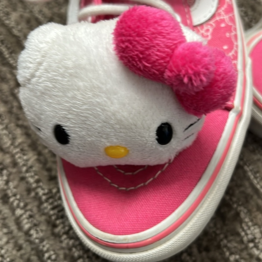 Pink Hello Kitty Vans High Tops